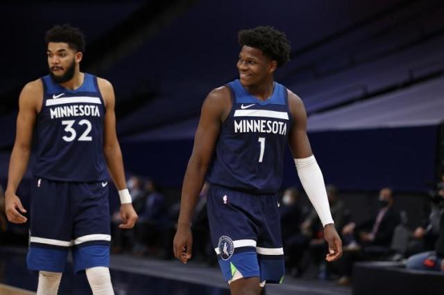 过去8战4胜4负！森林狼赛季后期表现看到未来希望